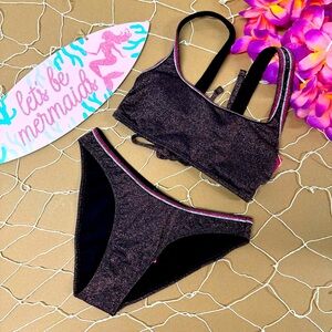 🌴 SUPER SALE GLITTERING BRONZE BIKINI